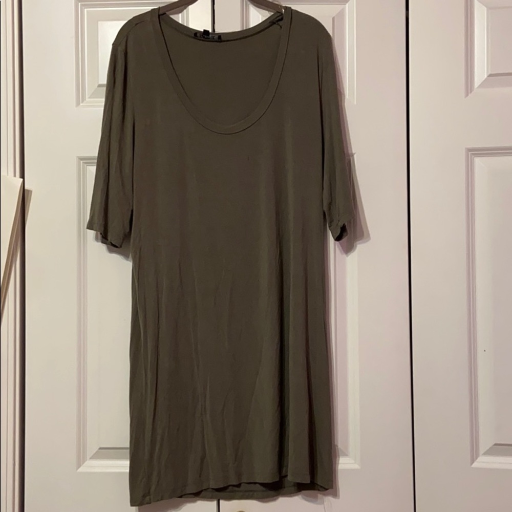 Green dress
